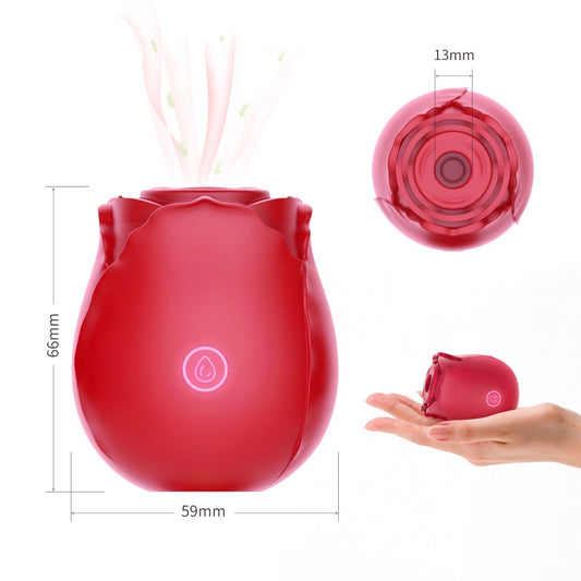 🌹 Rose Bliss Suction Vibrator – The Ultimate Pleasure Experience 🌹