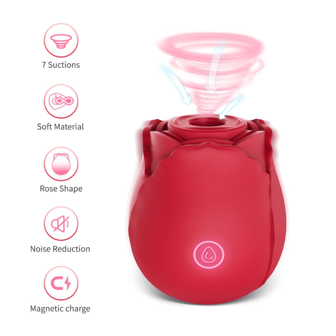 πΉ Rose Bliss Suction Vibrator β The Ultimate Pleasure Experience πΉ