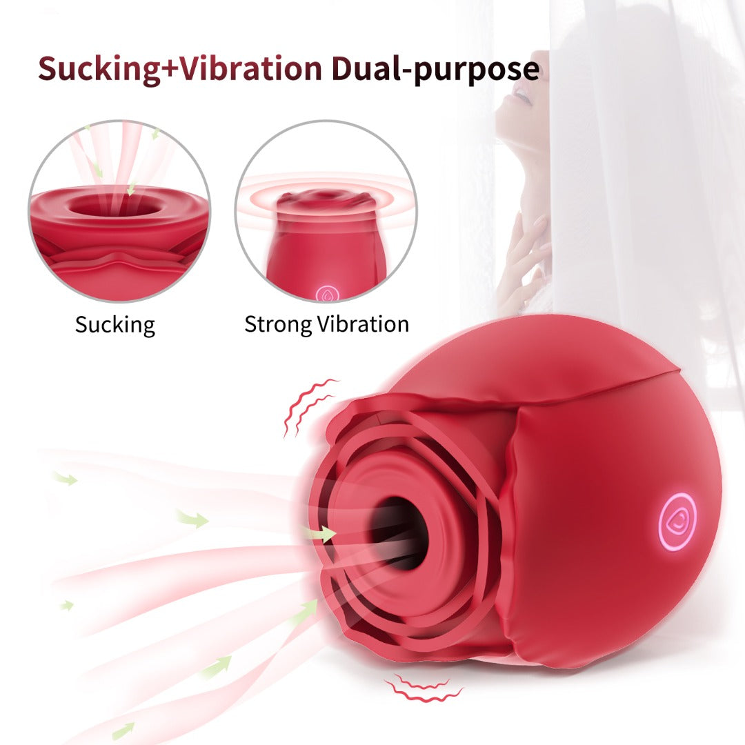 πΉ Rose Bliss Suction Vibrator β The Ultimate Pleasure Experience πΉ