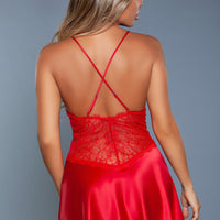 2080 Carina Slip Red