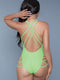 1977 Amaya Swimsuit Lime