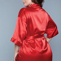 1947 Getting Ready Robe - Red