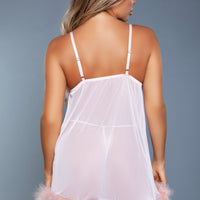 2076 Farah Babydoll Candy Pink