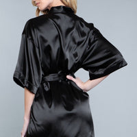 1947 Getting Ready Robe - Black