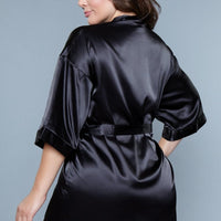 1947 Getting Ready Robe - Black