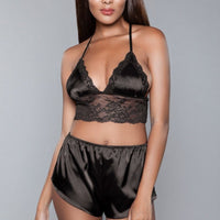 1963 Liliana Cami and Short Set Black