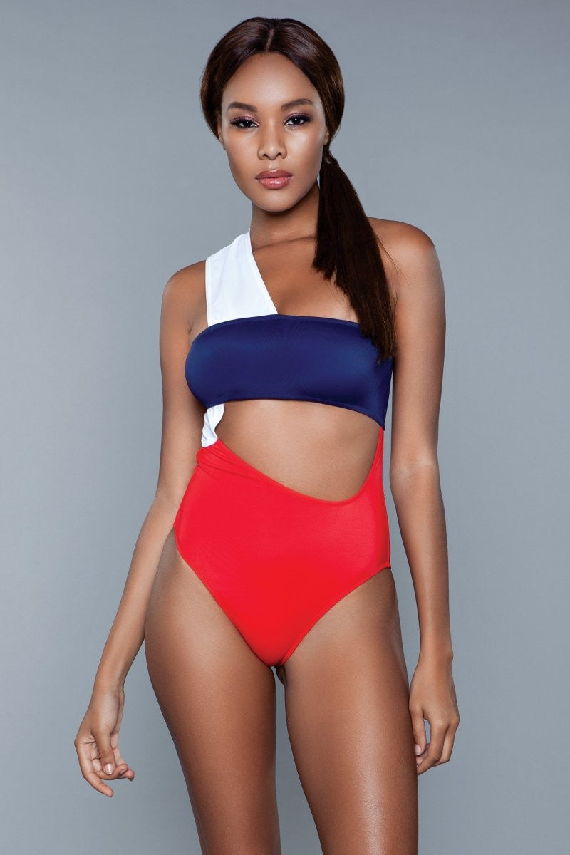 1973 Kennedy Swimsuit Red/White/Blue