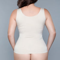 2041 Miraculous Shapewear Top Nude