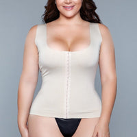 2041 Miraculous Shapewear Top Nude