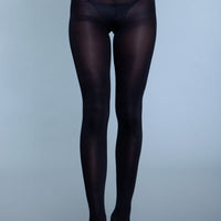 1913 Perfect Nylon Pantyhose Black