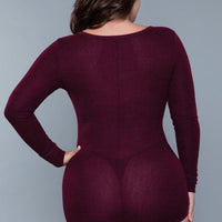 1882 Nala Romper Burgundy