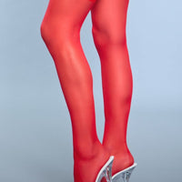 1911 Favorite Day Thigh Highs Red