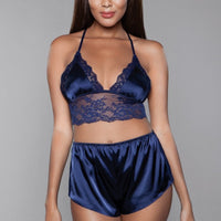 1963 Liliana Cami and Short Set Navy