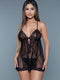 2238 Bridgette Babydoll Black