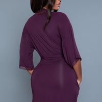 2146 Sylvie Robe Violet