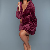 2259 Kaylee Robe Burgundy