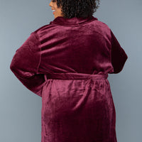 2259 Kaylee Robe Burgundy