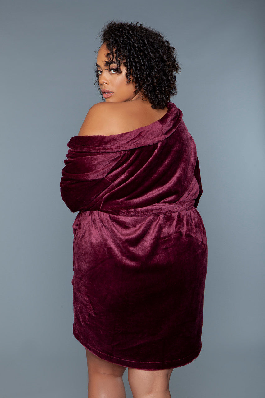 2259 Kaylee Robe Burgundy