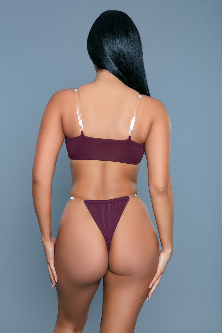 2276 Sloane Swimsuit Maroon