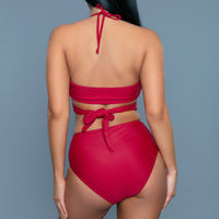 2280 Francesca Swimsuit Maroon