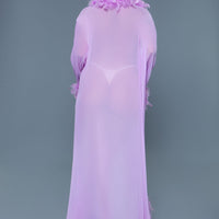 BW834LAV Glamour Robe Lavender