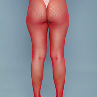 2302 Up All Night Pantyhose Red