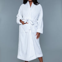 2260 Helena Plush Robe White