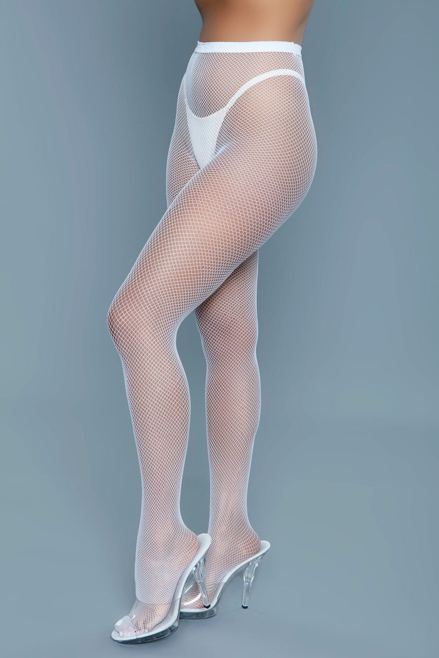 2302 Up All Night Pantyhose White