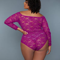 2248P Marina Bodysuit Dark Magenta