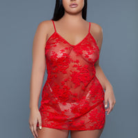 2270 Kelly Chemise Red