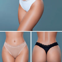 22023PK Mandy Thong 3 Pack