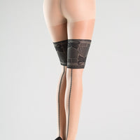 BW777A Bow Bands Pantyhose