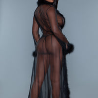 BW1650 Marabou Robe