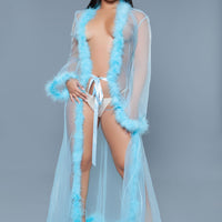 BW1650 Marabou Robe