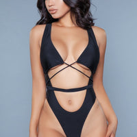 1982 Makayla Swimsuit Black