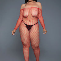 2359 Catch Me Bodystocking