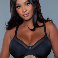 2215 Kristy Full Coverage Bra Black