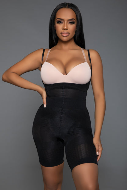 BW1675BK Thinking Thin Body shaper - Black