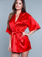 1947 Getting Ready Robe - Red