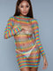 1998 Burn Desire Bodysuit Rainbow