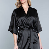 1947 Getting Ready Robe - Black