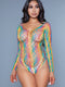 1996 Let Me Love You Bodysuit Rainbow