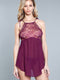 1874 Alana Chemise Burgundy