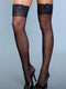 1912 Keep A Secret Thigh Highs Black