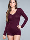 1882 Nala Romper Burgundy