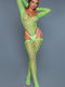 2156 Alluring Fishnet Bodysuit Neon Green