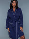 2258 Waffle Robe Navy