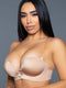 2306 Front Tie Fashion Bra Nude