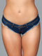 J8BL Buns Out Cheeky Shorts - Dark Wash