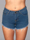 J12BL Zip Me Up Denim Shorts